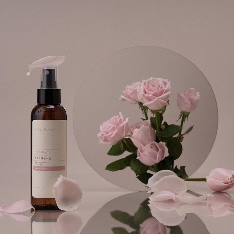 董欣玫瑰纯露精油补水官方爽肤水 巴罗夫化妆品纯露/花水