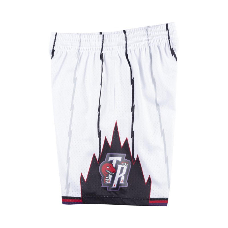Mitchell Ness复古篮球裤SW球迷版NBA猛龙队麦迪1998赛季男士短裤