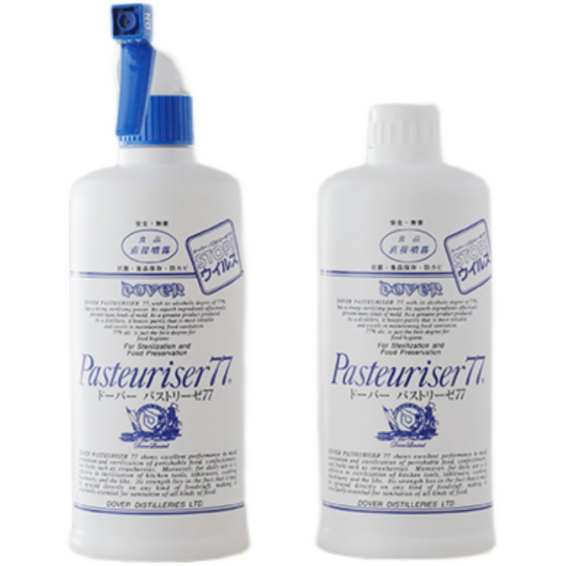 日本代购进口pasteuriser77食用级酒精喷雾消毒500ml杀菌防霉烘焙 - 图3