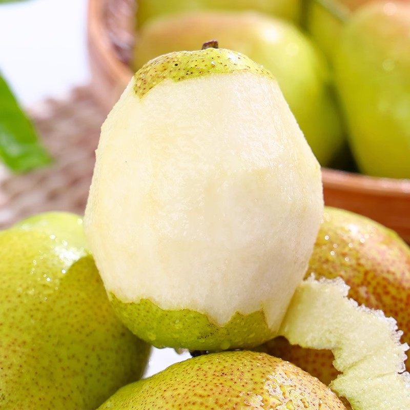 【芭芭农场】红香酥梨3斤装单果150克+脆甜多汁 （1-1Y）,淘宝优惠券,粉丝福利购,淘宝优惠卷