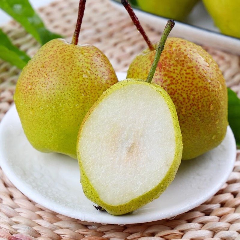 【芭芭农场】红香酥梨3斤装单果150克+脆甜多汁 （1-1Y）,淘宝优惠券,粉丝福利购,淘宝优惠卷