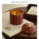 Muse's Red Box, imported from India, real brass! Jewelry box, retro jewelry jewelry desktop storage ornaments