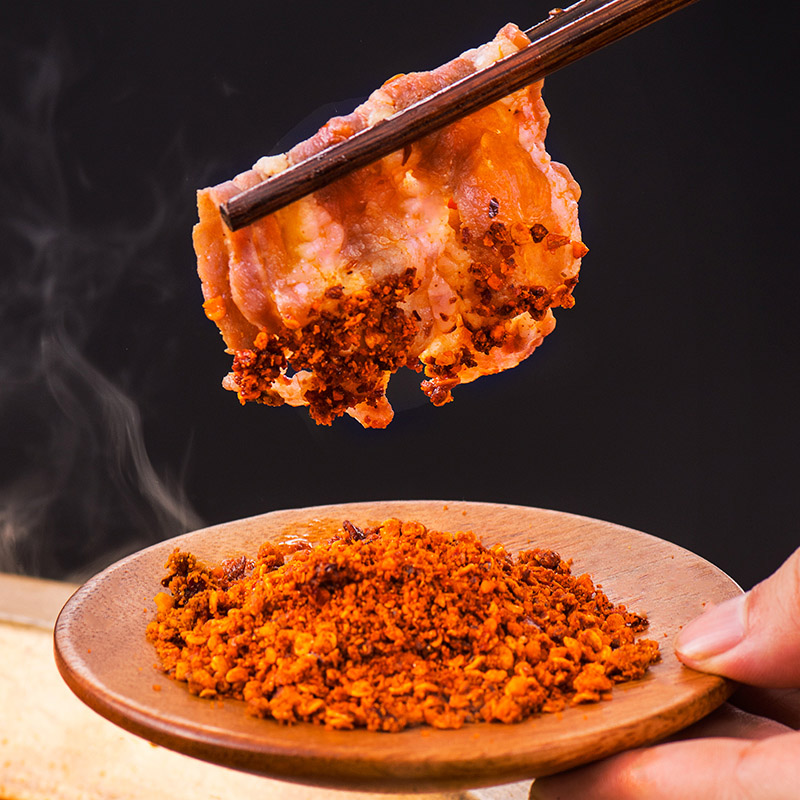 翠宏辣椒面香辣蘸料3g袋家用烧烤调味料粉火锅卤菜酥肉干碟