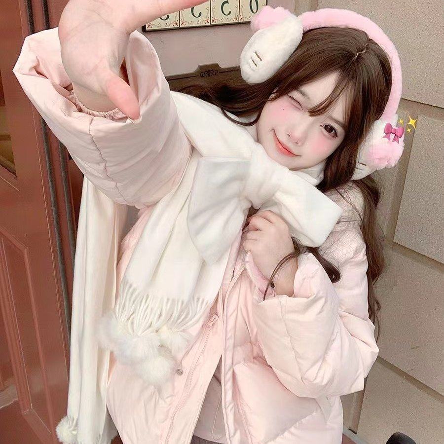 粉色雪国精灵棉服女2025新款小个子巨好看的冬装外套厚棉袄面包服,淘宝优惠券,粉丝福利购,淘宝优惠卷