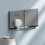 Международный электрик 86 Ультратонкий серый выключатель панель панели домохозяйства на стене много отверстия с пяти отверстием с пяти отверстием 16A