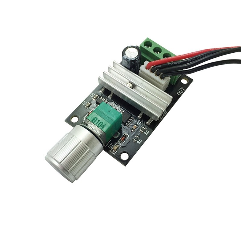 6V 12V 24V 28V 3A DC Motor Speed Controller PWM Speed Adjust_虎窝淘
