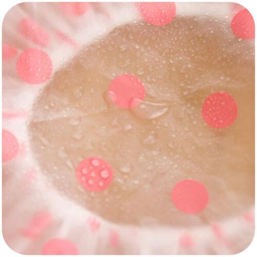 Waterproof Wave Point Bath Cap Hat Elastic Shower Hat Reusab - 图3