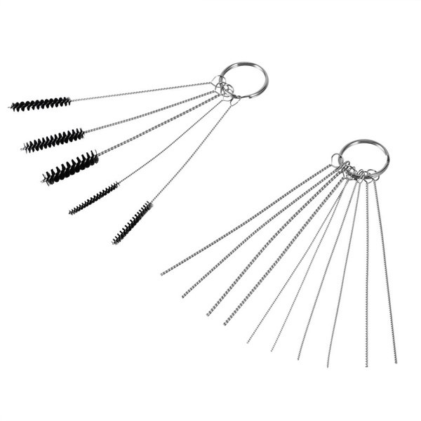 Carburetor Carbon Dirt Jet Remove Set 5 pcs Cleaning Needles - 图1