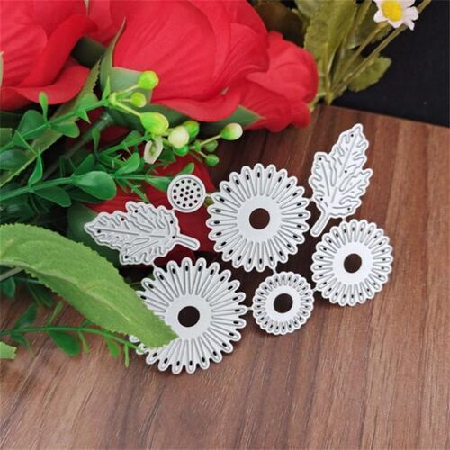 7Pcs New Flower leaf Metal cutting dies cut die mold  Scrapb - 图2