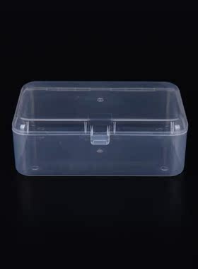 Small Plastic Transparent With Lid Collection Container Case