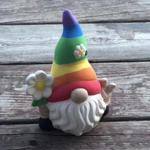 Cartoon Faceless Doll Garden Gnomes Statue Terrace Deck Outd - 图3