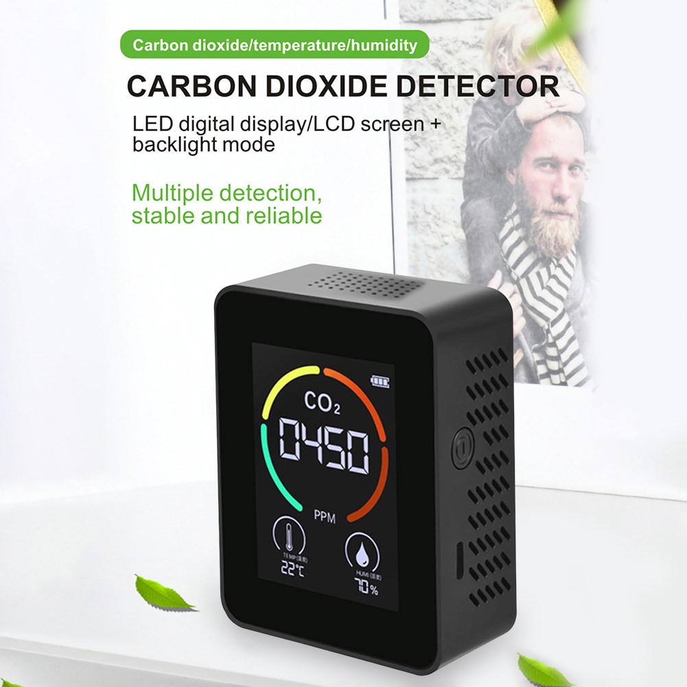 3 in 1 CO2 Meter Digital Temperature Humidity Sensor Tester-图2