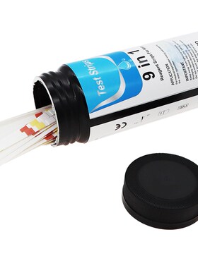 50PCS Aquarium Pond Pool PET Drinking Water Test Strips PH V
