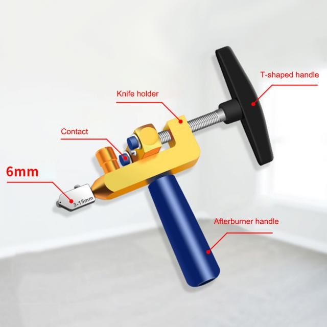 2 In 1 Manual Tile Cutter Multifunction Glass Cutter Divider - 图3