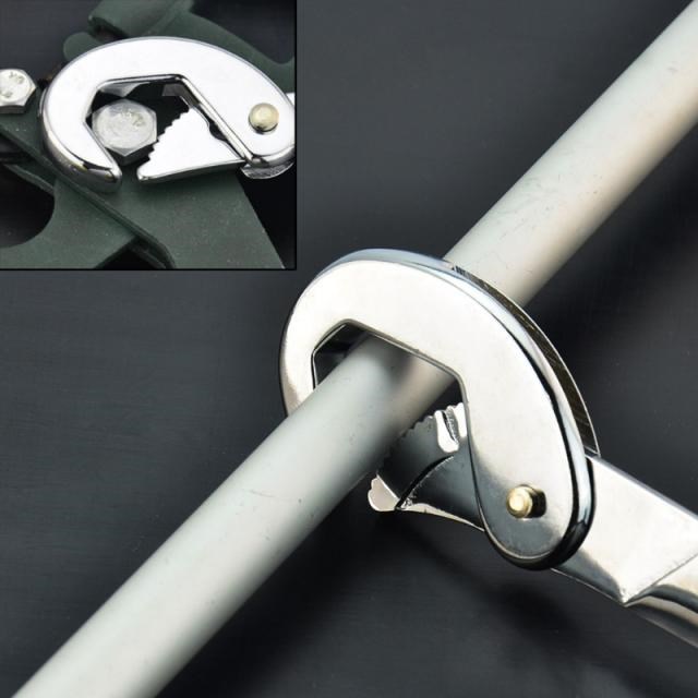13-22 Chrome Vanadium Steel Dual-purpose Ratchet Wrench Quic - 图0