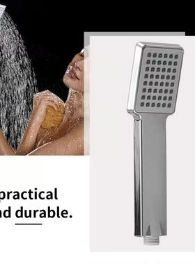 Shower Head Square Shape Bath Spray Water Saving Rain Shower