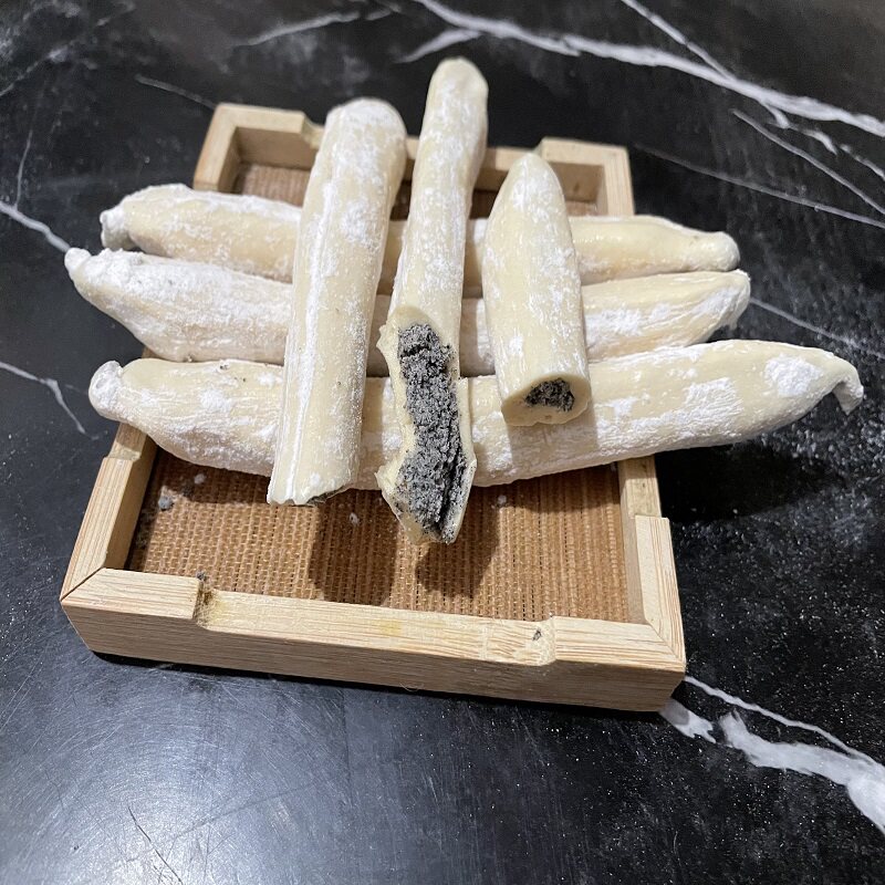 特产灌芯糖黑芝麻花生夹心灌心糖老式手工麦芽糖传统零食米糖