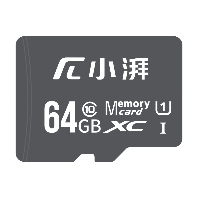 小湃32g/64g/128g内存卡100MB/s智能摄像头专用高速class10SD卡 - 图0