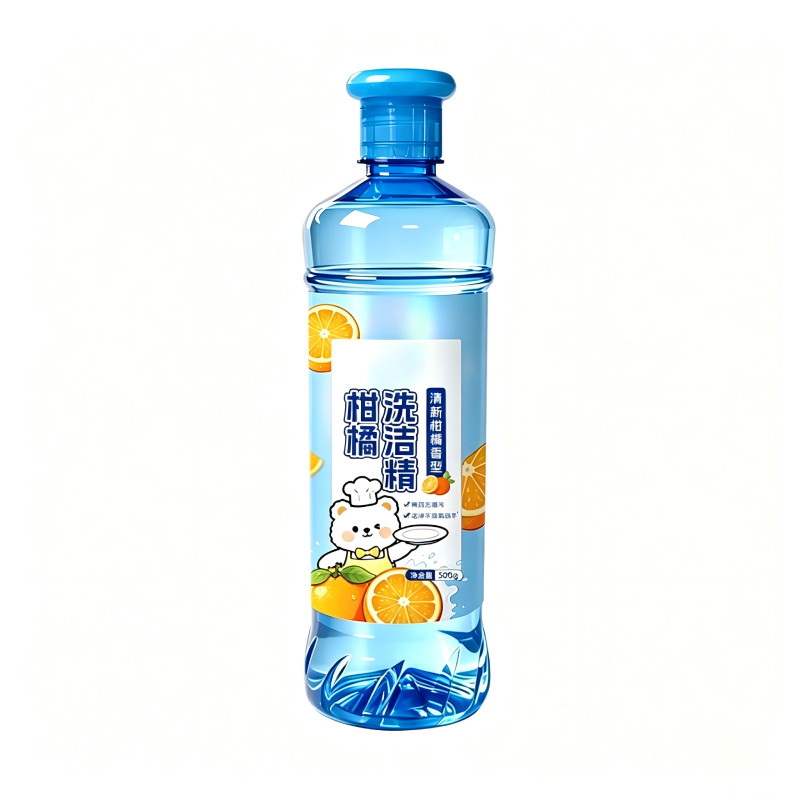柑橘香洗洁精去油去污洁净餐具500g*1瓶