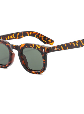 英国moleubak新款欧美圆框太阳镜女时尚街拍墨镜女潮sunglasses