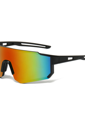 英国moleubak新款运动骑行镜户外yk防风防溅射眼镜欧美连体镜片