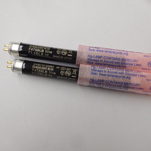 110V/220V4W 134.5MM长荧光粉检测 验钞 探伤灯管 SANKYO F4T5BLB - 图1