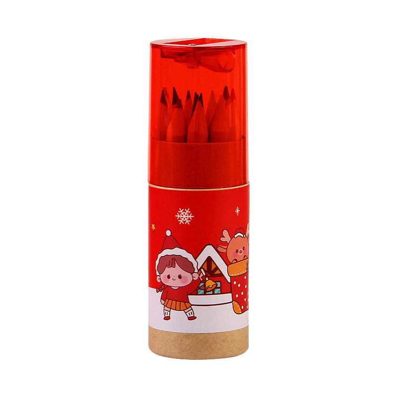 Christmas creative stationery 12 color lead children and students painting