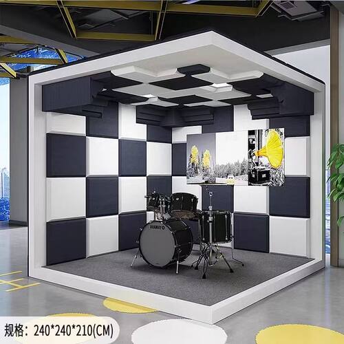 专业睡眠舱 录音棚 直播间 钢琴房 隔音好 无甲醛 包安装 - 图1