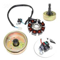 Mountain Leaf Pedal Locomotive Magnetic Motor Stator Coil Happened Gfu Joyful Ghost Fire 100 Magnetic Steel Flywheel Coil