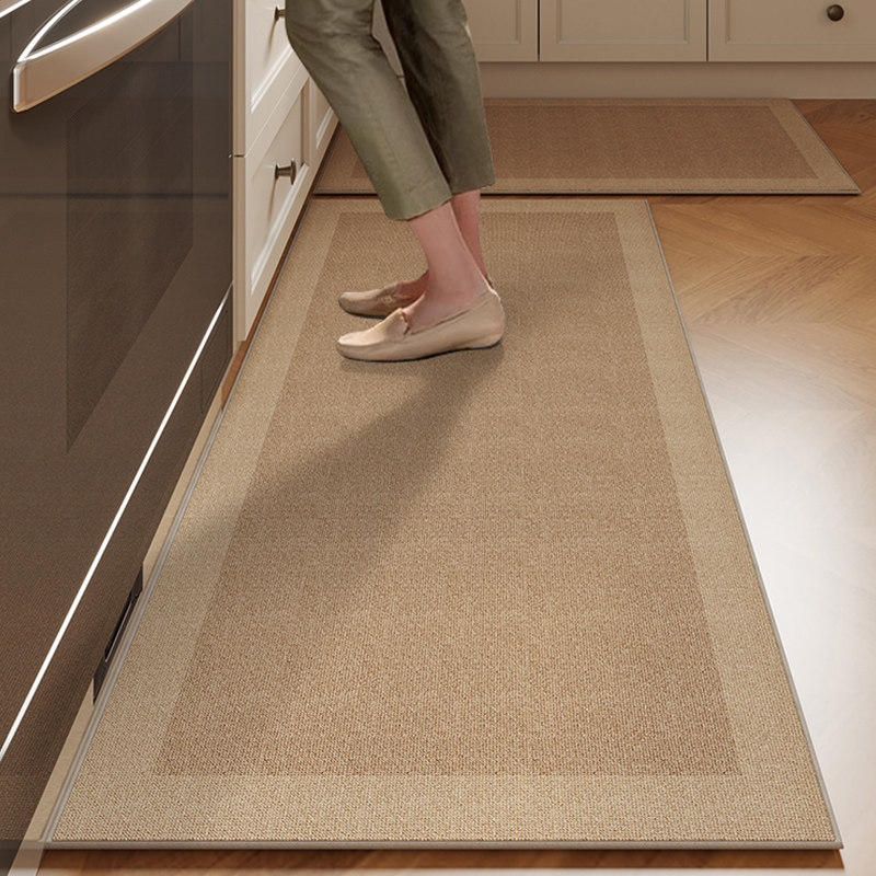 厨房地垫毯免洗可擦家用长条垫子耐脏门垫脚垫防滑防油防水地毯,淘宝优惠券,粉丝福利购,淘宝优惠卷