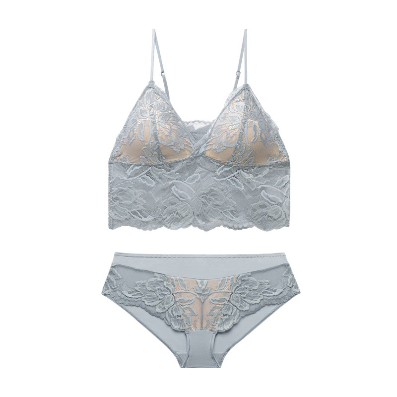 尼蔓瑄小胸法式蕾丝大胸显小内衣 尼蔓瑄文胸