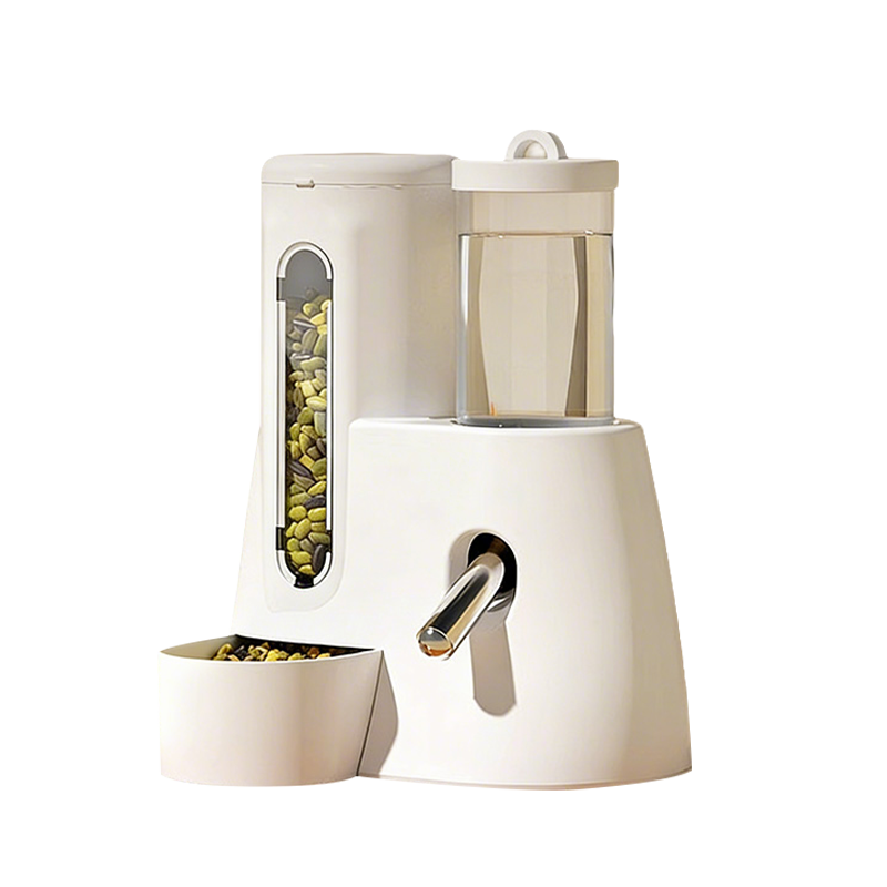 仓鼠水碗小口饮水器金丝熊荷兰猪二合一自动续水喂食小宠兔子食盆,淘宝优惠券,粉丝福利购,淘宝优惠卷