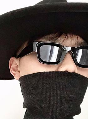 日本cherry kitty小框凹面太阳镜欧美凹造型复古嘻哈朋克墨镜