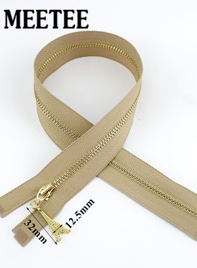 2/5pcs 3# Metal Zipper 40/50/60/70cm DIY Puller Zip Bags Cl