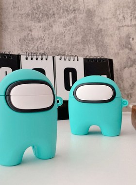 Popular Casual Game Among Us 3D Case For AirPods 1 2 Pro Bo