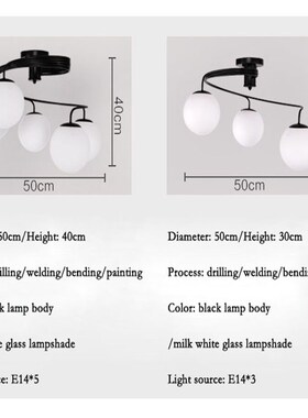 Modern LED Ceiling light Large Ceiling lamp  Living room Bed