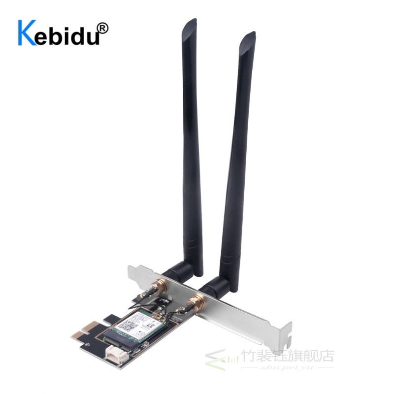 Wifi 6 PCI-e Network Card 3000Mbps Dual Band 5G 2.4G 802.11A - 图0