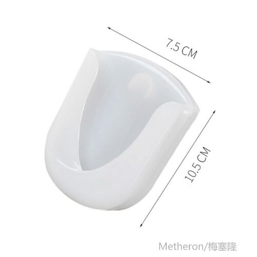 1pc Sucked  Spoon Rack Plastic Spoon Holder Rice Cooker Rack - 图0
