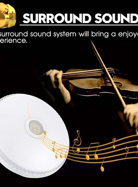 72W/36W Modern RGB LED Ceiling Light Home Lighting APP bluet