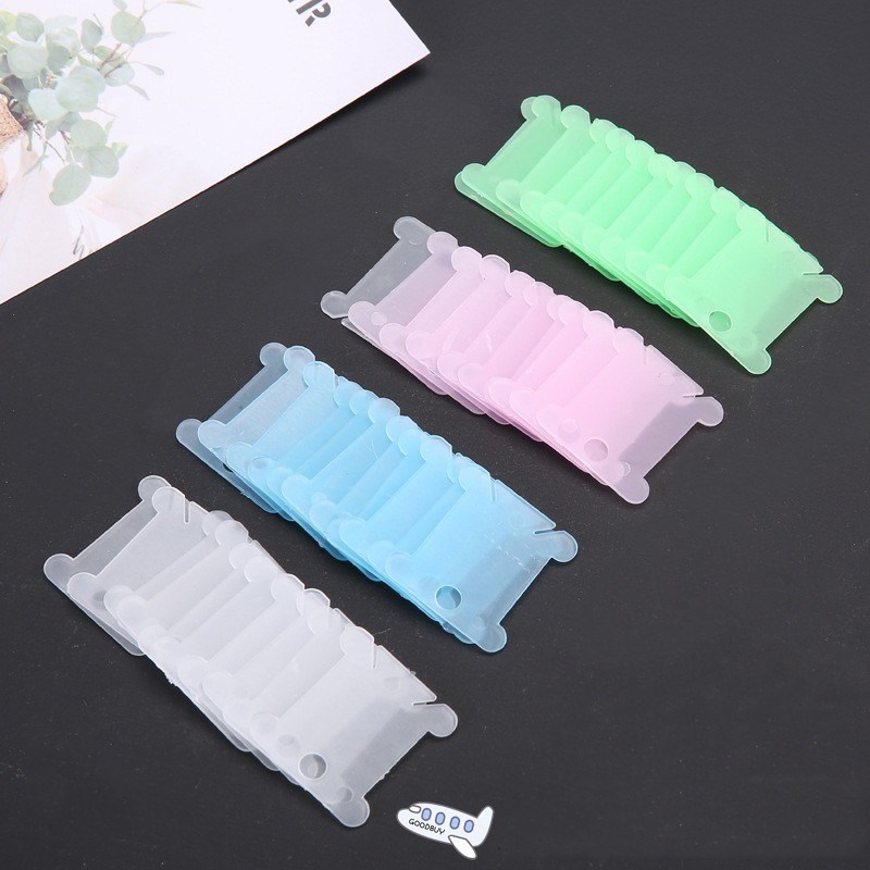 20pcs Embroidery Floss Craft Thread Bobbin Cross Stitch Stor - 图2