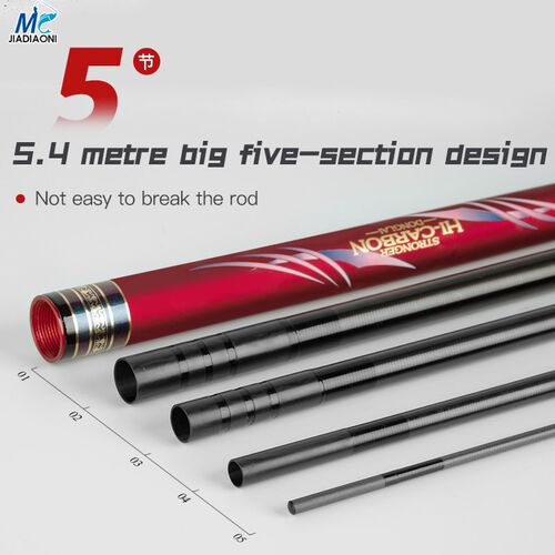 Carbon Fishing Rod Hard Carp Telescopic Fishing Rod Carbon F - 图2