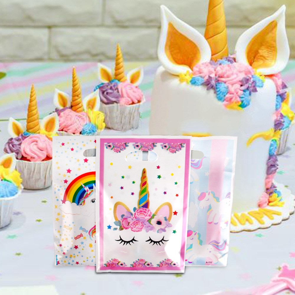 Unicorn Gift Bag With Handles Wedding Candy Bag Cookie Baby - 图2