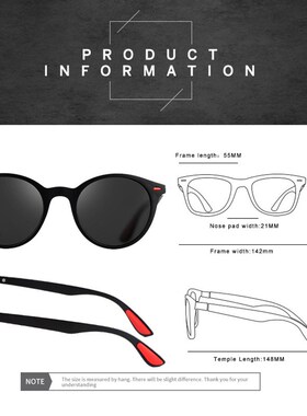 SHAUNA Retro Polarized Sunglasses Men Brand Designer Frame