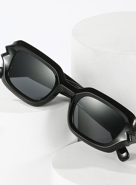 日本portney bell方框太阳镜新款赛博朋克个性墨镜时尚波纹