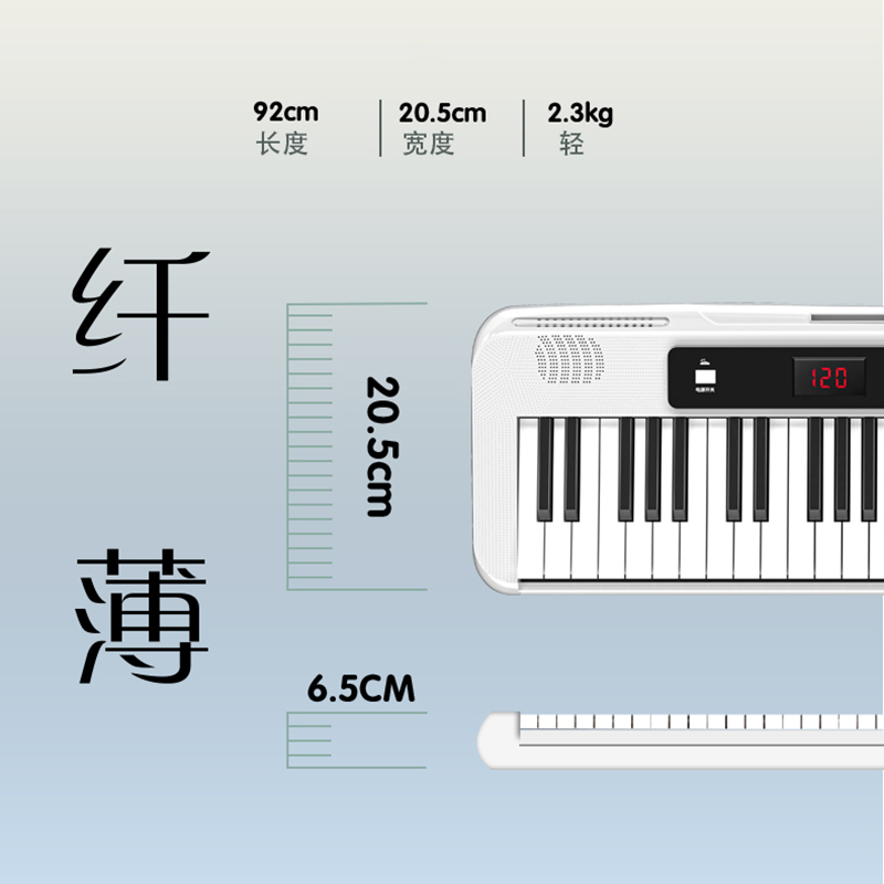 电子琴61键初学者成年便携式儿童成人幼师钢琴家用电钢官方旗舰店