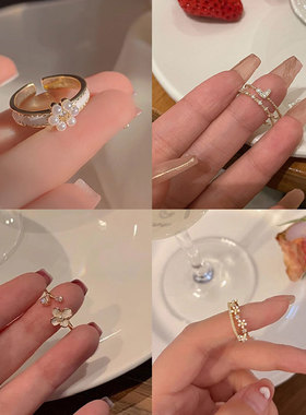 开口戒指女小众设计高级感