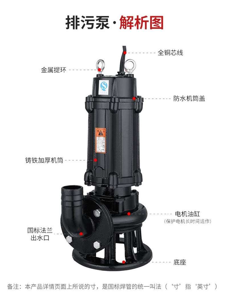 化粪池抽粪吸污泵污水泵抽泥浆自防爆排污沼气池抽渣小型迷你抽机 - 图3