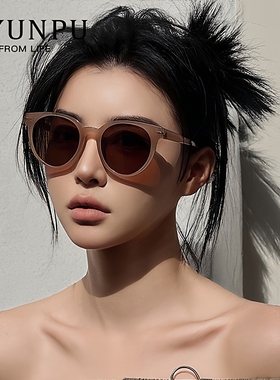 DYUNPU韩版偏光墨镜女ins2025新款高级感显脸小太阳眼镜防紫外线