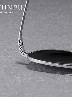 纯钛双梁2025新款偏光墨镜配度数