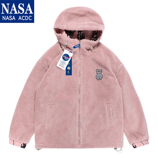 NASA联名情侣羊羔绒外套